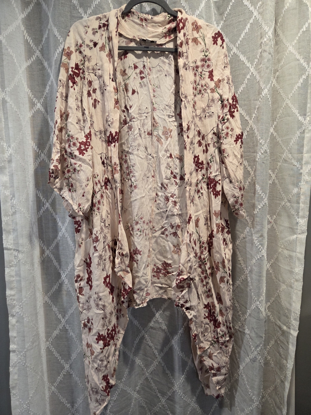 Patrons of Peace Blush Floral Kimono